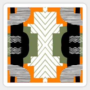 abstract chevron Sticker